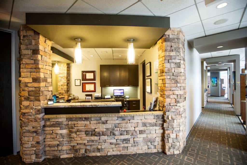 Houston Dental Office Front Welcoming Desk